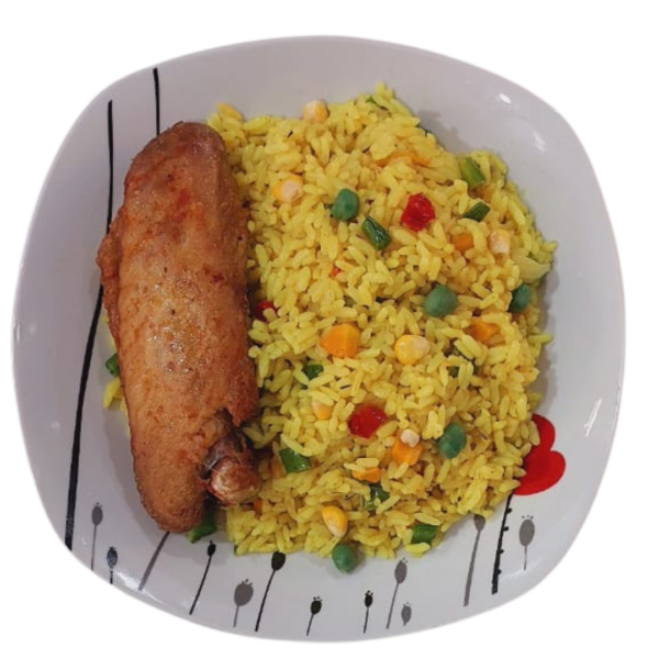 Fried Rice with Turkey