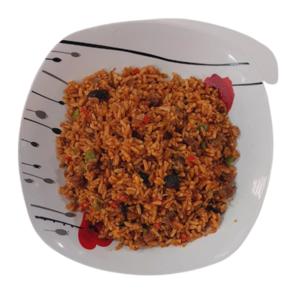 Jollof Rice (Garnished)